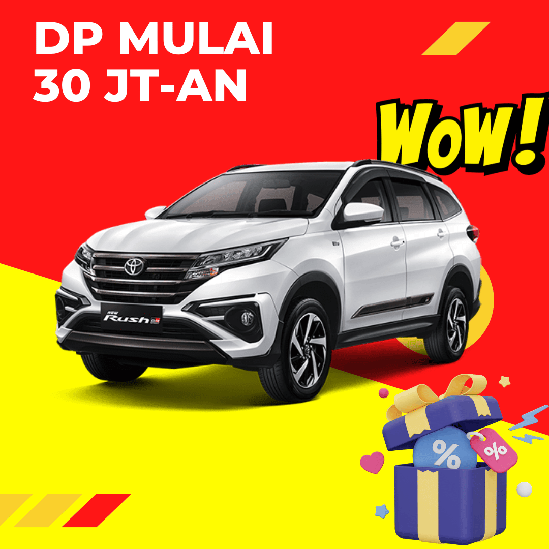 dealer toyota depok - harga rush - kredit rush